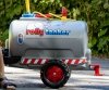 Rolly Toys 122776 Cysterna Rolly Tanker z pompą i sikawką Szara  1-oś